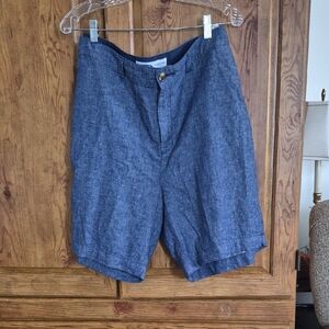 Old Navy Blue Denim High Waist Shorts 18